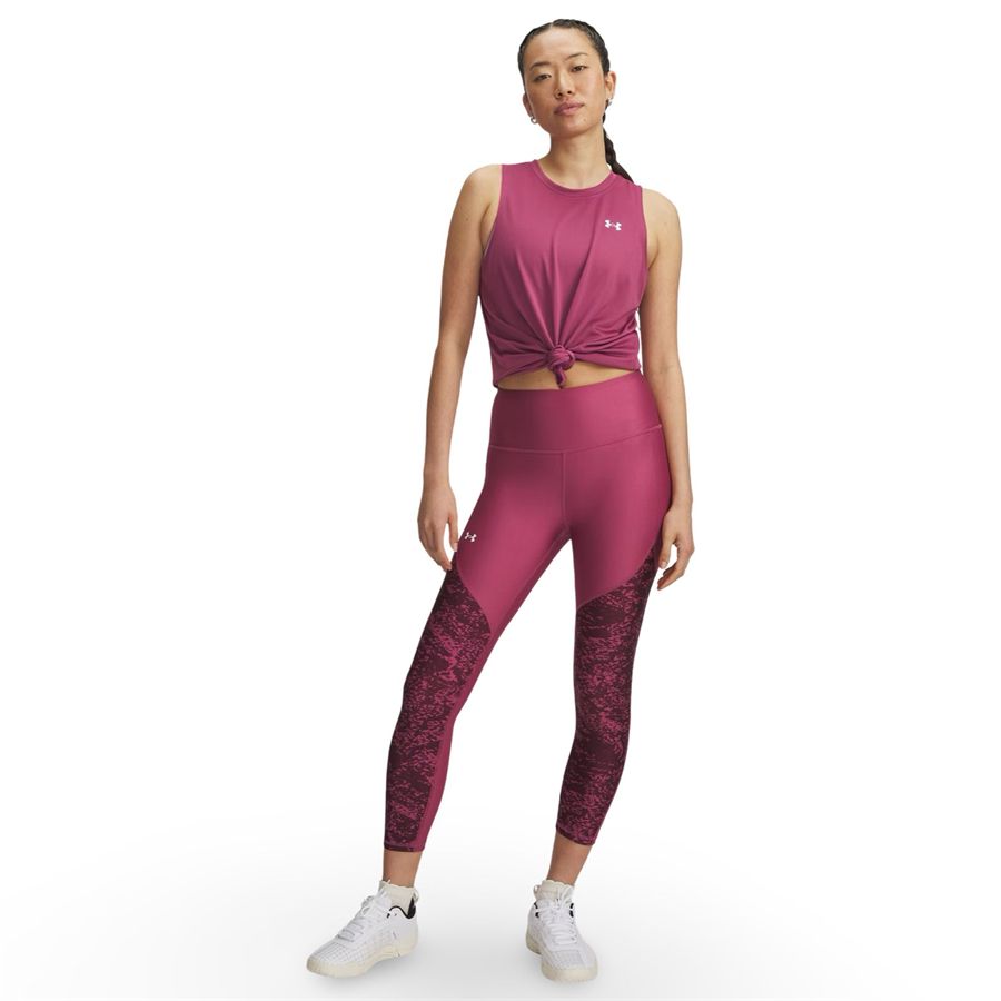 Leggings UA Tech Printed Panel Ankle da donna Under Armour | 13864070659